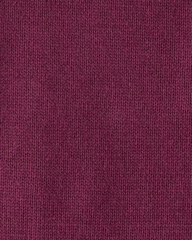 Baby Girl 2-Piece Floral Collared Shirt & Pant Set - Maroon/Blue