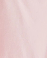 Girls Long-Sleeve Peplum Top - Pink