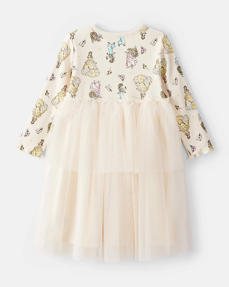 Toddler Disney Princess Long-Sleeve Tutu Dress