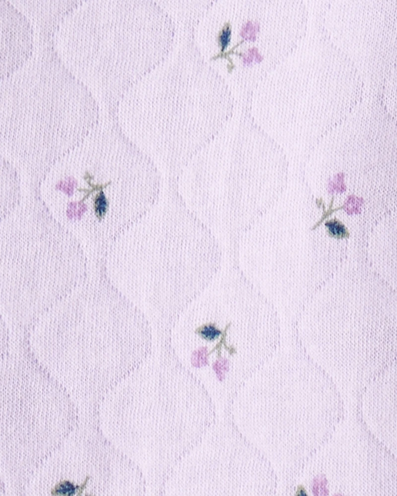 Baby 3-Piece Floral Little Cardigan Set