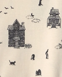 Toddler 2-Piece Organic Cotton Pajamas Spooky Landscape