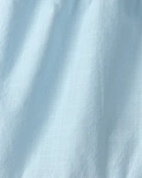 Girls Ruffle-Trim Shorts - Blue