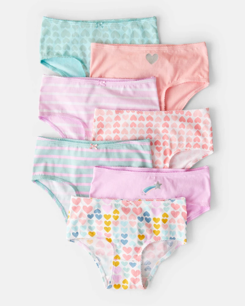 Girls 7-Pack Brief Underwear