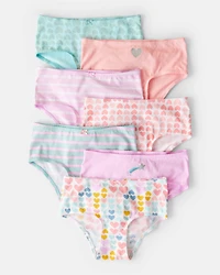 Girls 7-Pack Brief Underwear