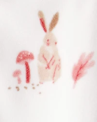 Baby 1-Piece Bunny Fleece Footie Pyjamas