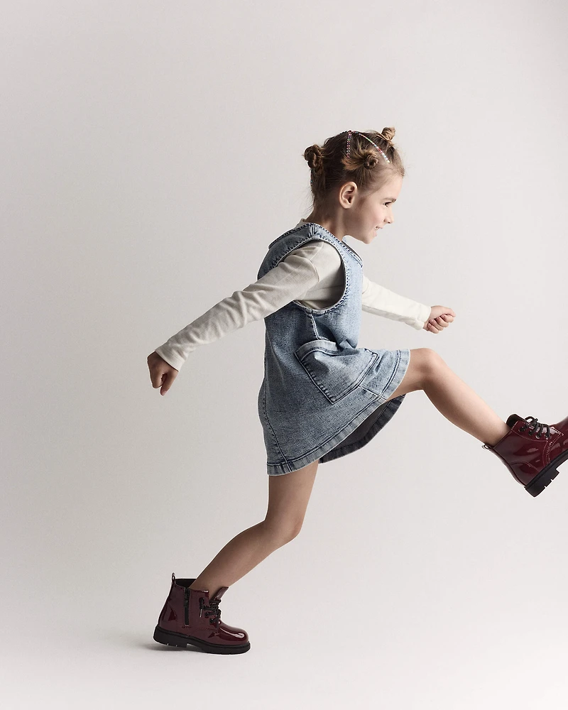 Toddler Girl Pointelle Long-Sleeve Top