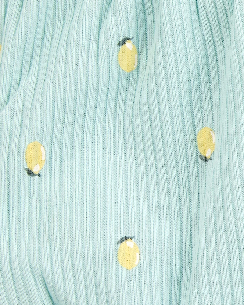 Baby 2-Pack Pull-On Shorts - Blue/Yellow