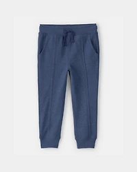 Toddler Boy French Terry Joggers - Blue