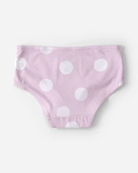 Girls 7-Pack Dots and Stripe Brief Underwear