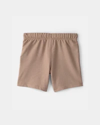 Boys French Terry Shorts - Brown