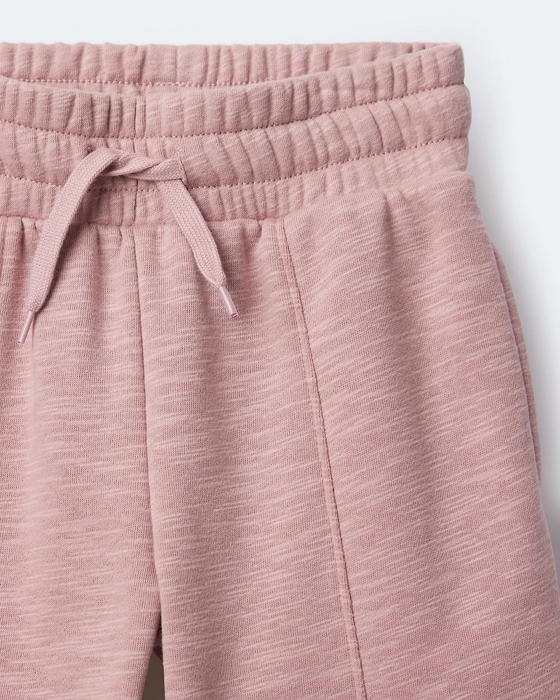 Toddler Girl Linda Wide Leg Pant - Mauve