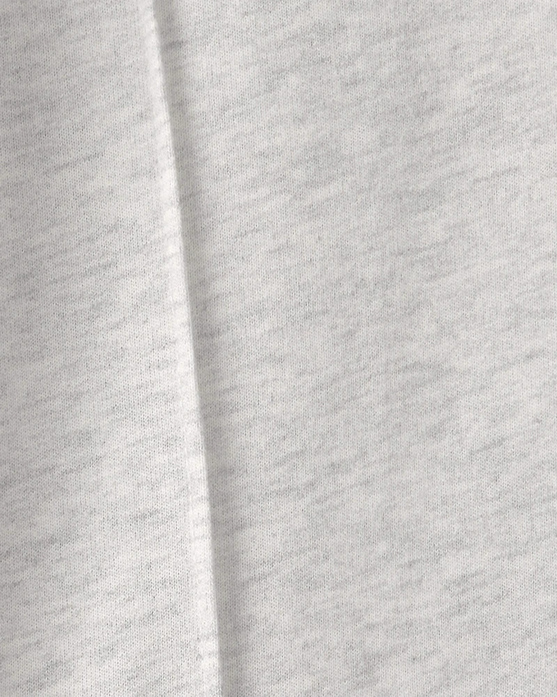 Boys French Terry Joggers - Heather Grey