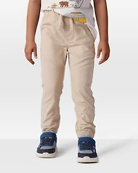Toddler Boy Cotton Pull-On Fashion Pants - Khaki
