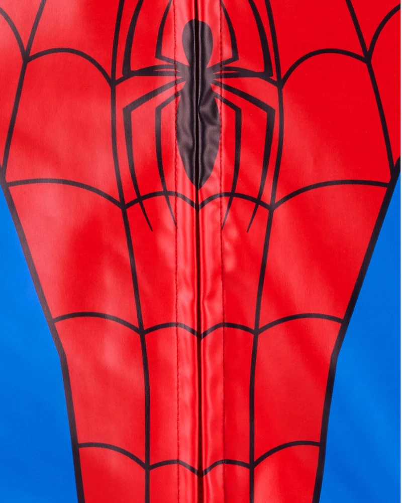Toddler Spider-Man Rain Jacket - Red