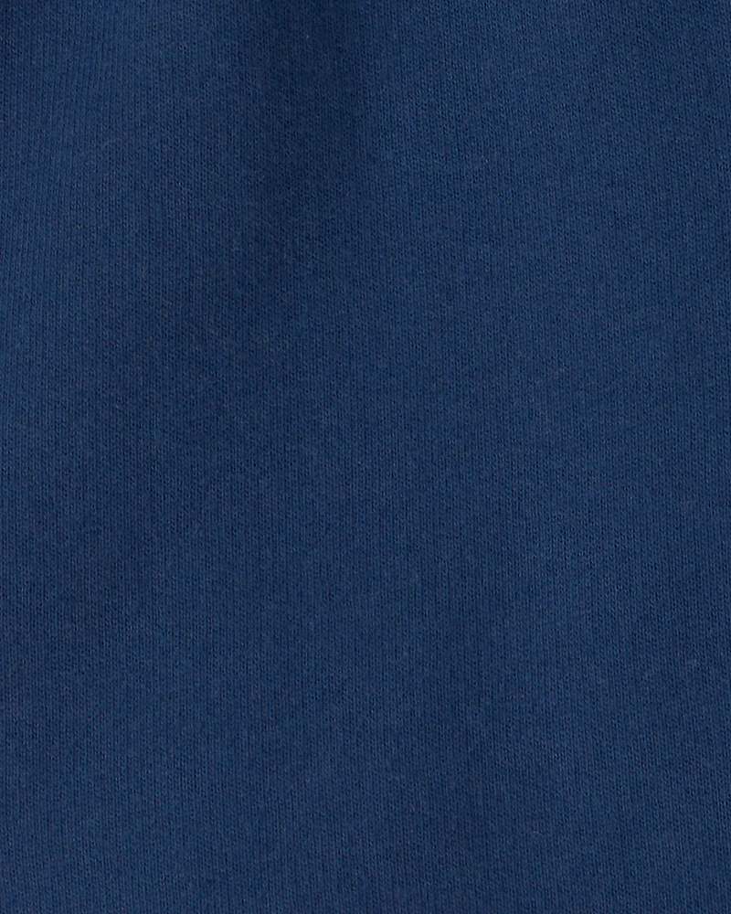 Girls French Terry Shorts - Blue