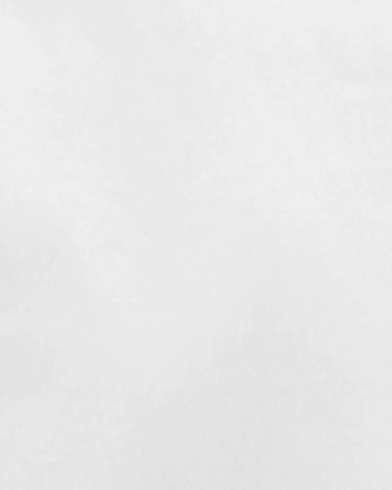 Baby Solid Short-Sleeve Pocket Tee - White