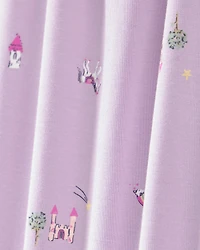 Girls Fairytale PurelySoft 2-Piece Pyjama Set - Purple