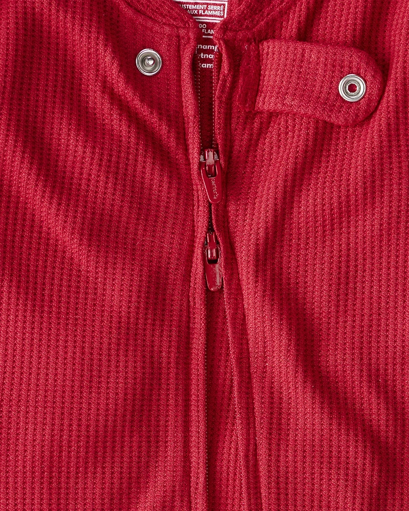 Baby PurelySoft Snug Fit 1-Piece pyjamas - Red