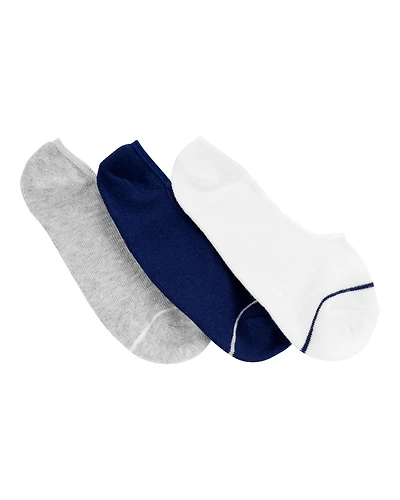Kid 3-Pack No-Show Socks