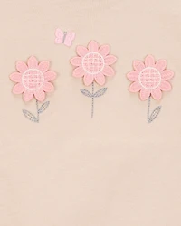 Toddler Floral Short-Sleeve Tee