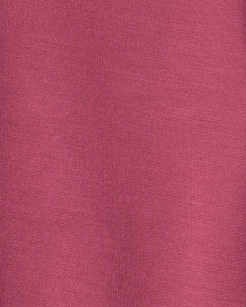 Baby Girl 2-Piece PurelySoft Long-Sleeve Tee & Pant Set - Purple/Red