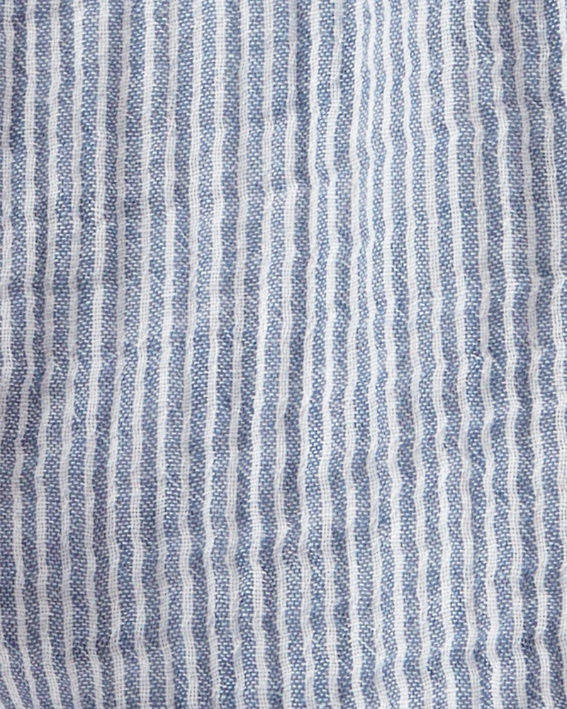 Baby Boy 2-Piece Organic Cotton Striped Set