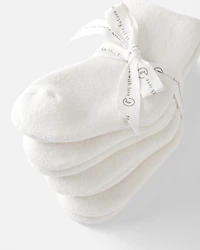 Baby 4-Pack Organic Cotton Terry Socks