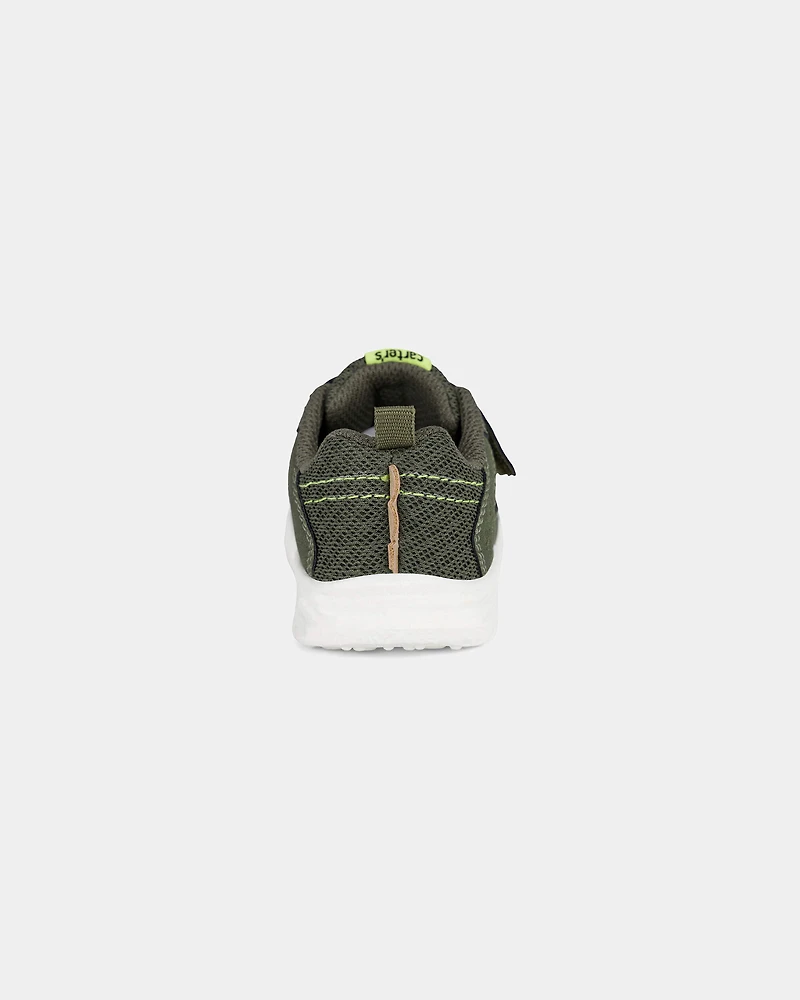 Baby Boy Every Step® First Walker Monster Sneakers - Green
