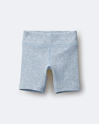 Toddler Girl Brooklyn Bike Shorts - Heather Grey
