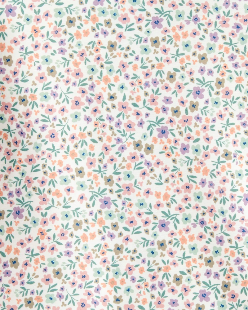 Toddler Girl Recycled Ruffle Swimsuit