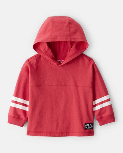 Baby Boy Hooded Top - Red