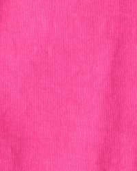Girls Corduroy Wide-Leg Pants - Pink