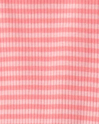 Baby Girl 3-Piece Ice Cream Truck Short-Sleeve Top, Bodysuit & Short Set - Pink/Ivory