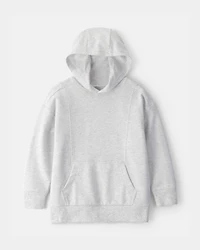 Boys French Terry Hoodie - Grey