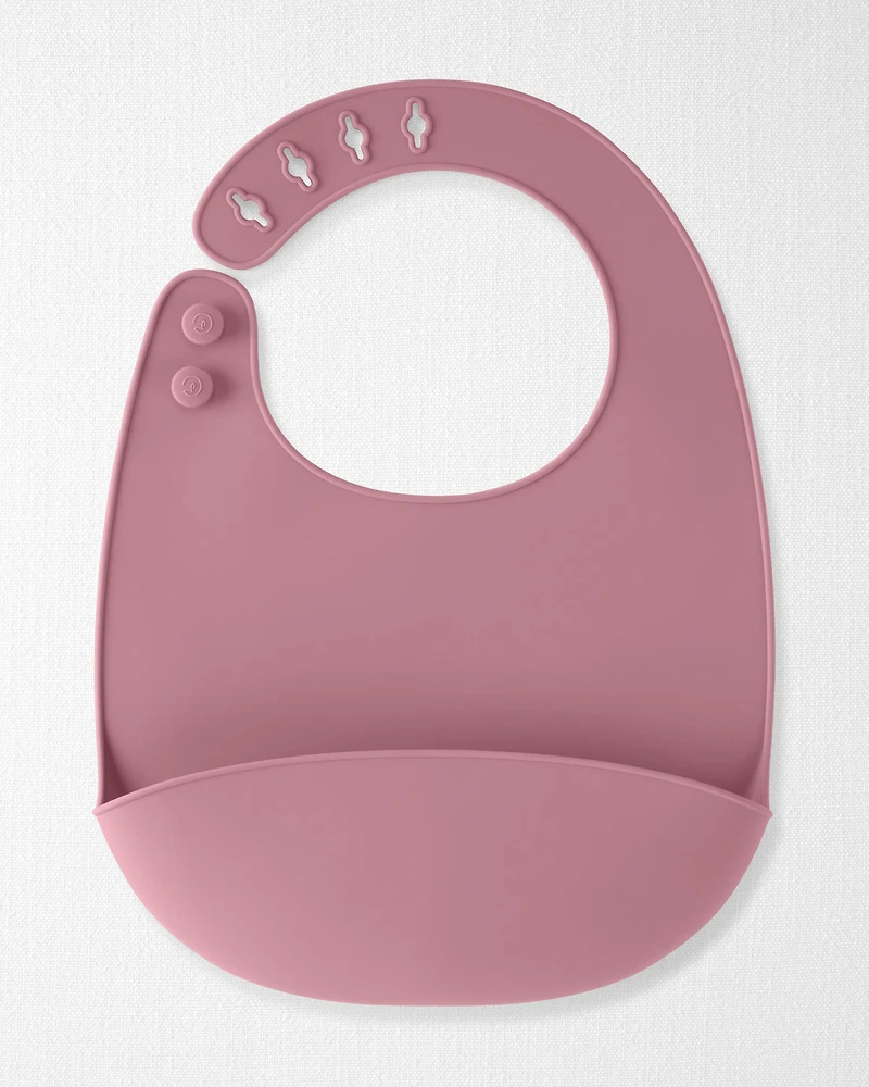 Baby 2-Pack Silicone Bibs