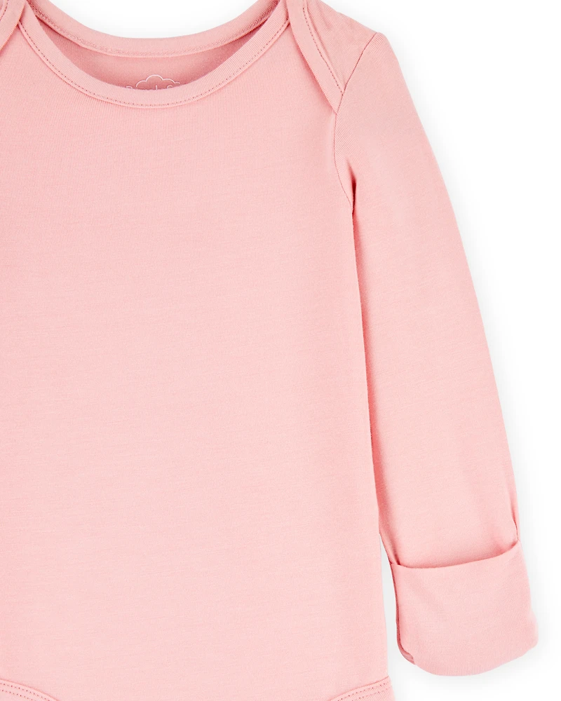 Baby Girl 2-Pack Long-Sleeve Bodysuits