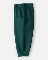 Baby Boy 2-Piece Dog Print Bodysuit & Pant Set - White/Green