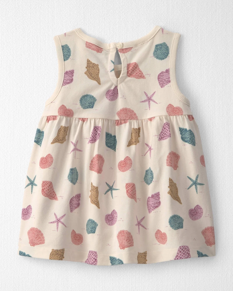 Toddler Girl 2-Pack Organic Cotton Knit Tanks