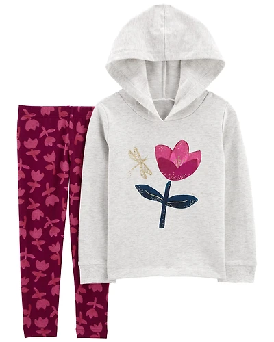 Baby 2-Piece Hooded Tee & Legging Set