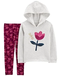 Baby 2-Piece Hooded Tee & Legging Set