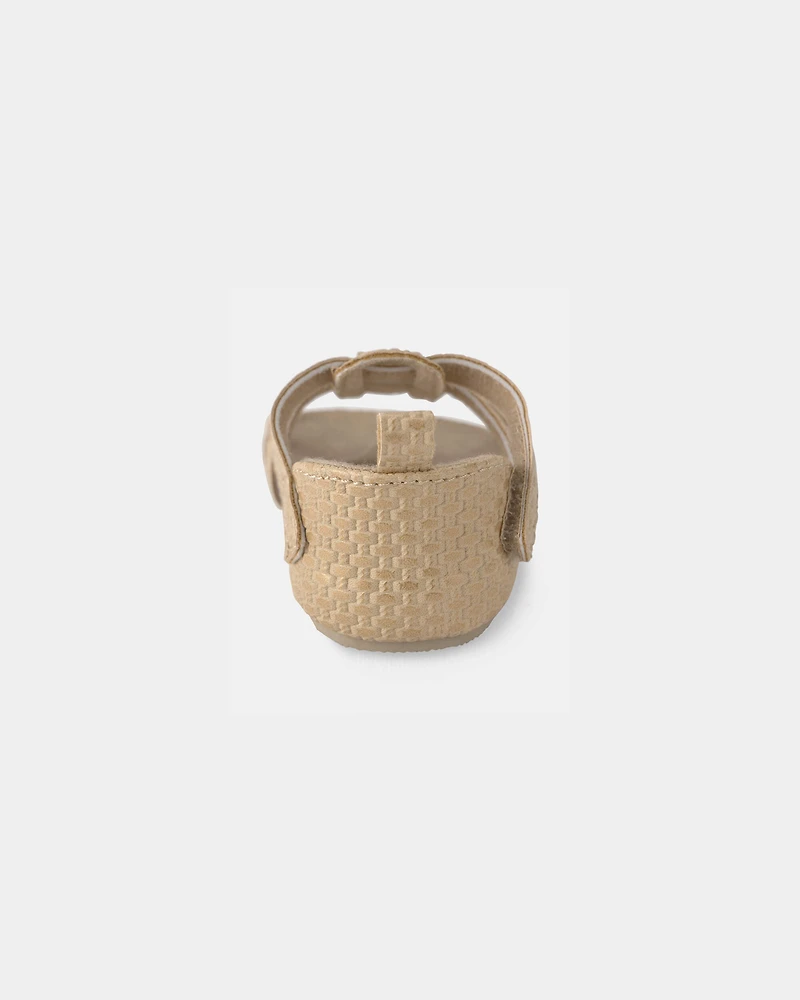 Baby Girl Strappy Sandals - Brown
