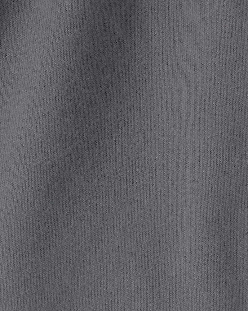 Toddler Girl French Terry Shorts - Grey