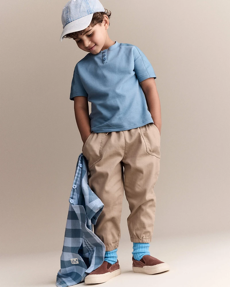 Toddler Boy Jogger Pant - Khaki