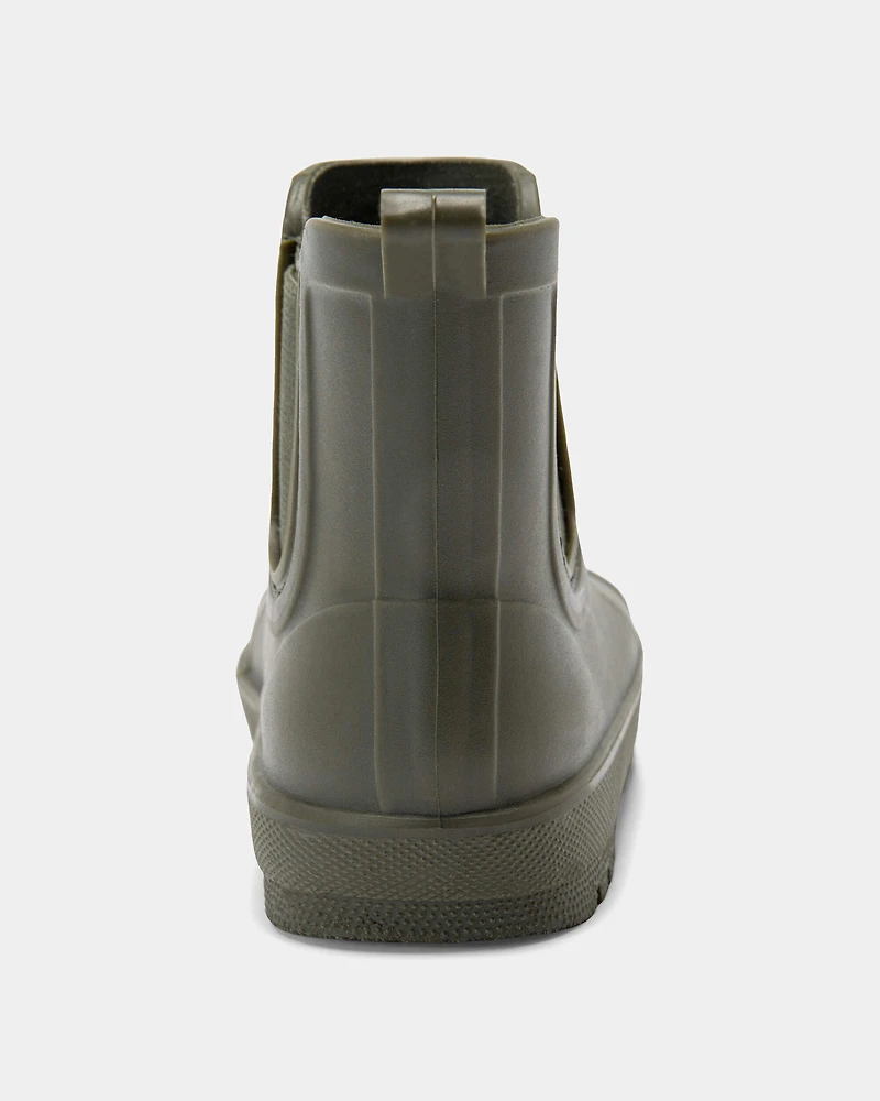 Toddler Boy Rain Boots - Olive