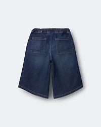 Toddler Girl Wide-Leg Pants Denim - Blue