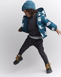 Toddler Squish Hooded Puffer Jacket - Deep Teal