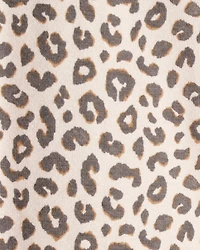 Toddler Girl Cotton Leopard Stretch Leggings - Brown