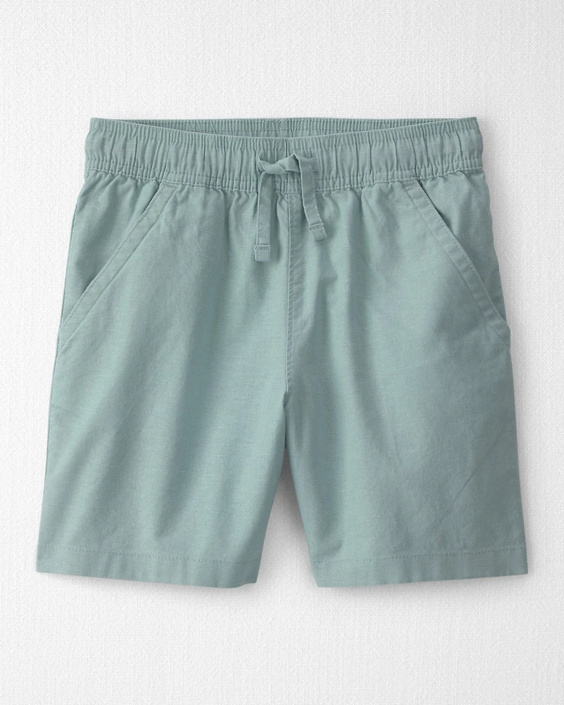 Boys 2-Piece Knit Top & Short Set Made with Organic Cotton Stripes