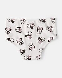 Kid 6-Pack Minnie Mouse Stretch Cotton Underwear