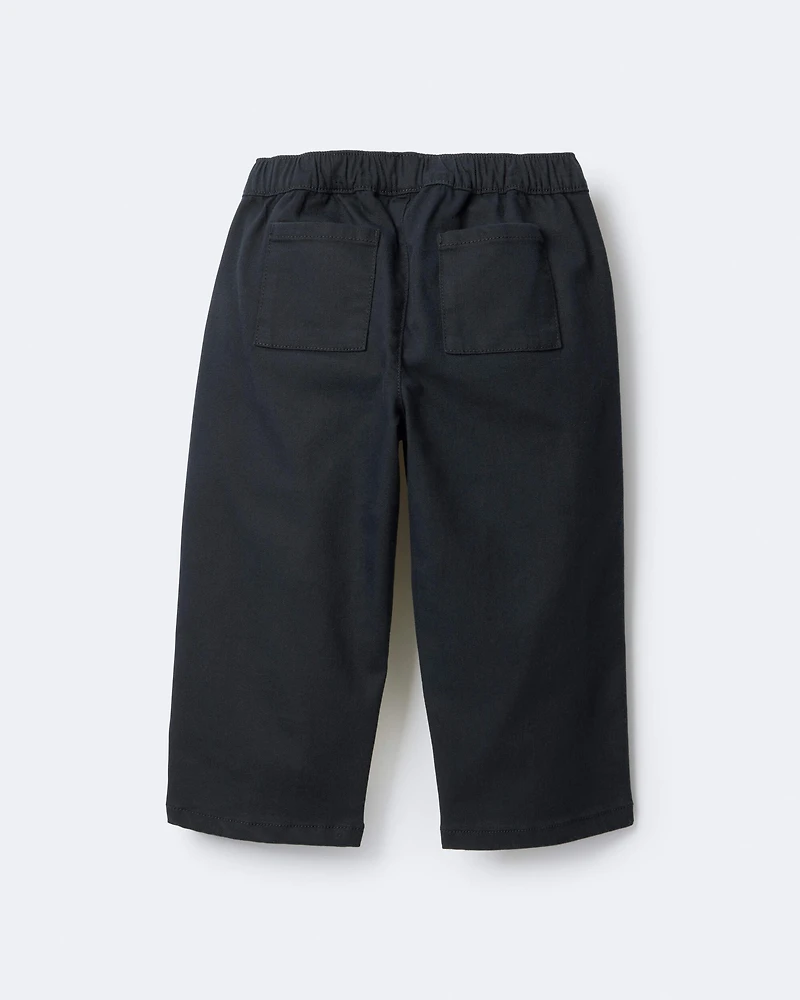 Toddler Barrel Pant - Black